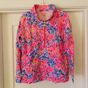 Cotton Lilly Pulitzer 1/4 Zip Popover
